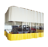 Industrial Curtain Systems: Vinyl